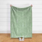 Large Shagreen White on Green