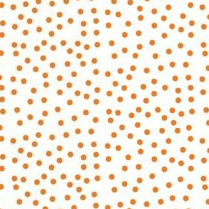 Twinkling Dots of Pumpkin on Icy Cream - Medium Scale