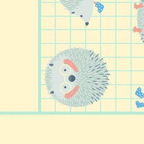 Hedgehog Tea Towel