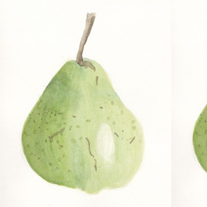 Watercolour Pear
