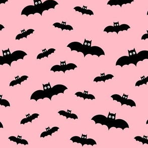 tiny bats pastel pink 60% smaller » halloween