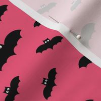 tiny bats hot pink 60% smaller » halloween