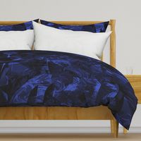 Nautical Ocean navy denim cobalt blue