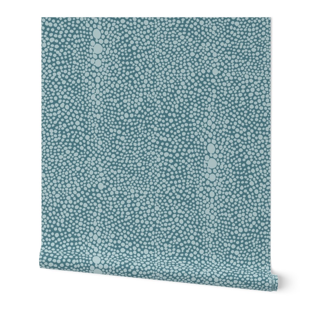 Large Shagreen in Aqua Teal 