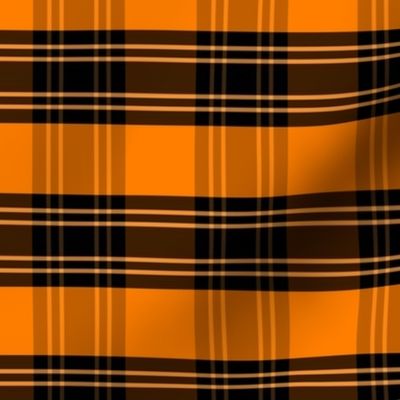 Halloween Plaid: Mirror Repeat