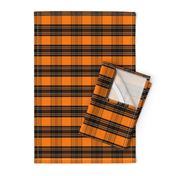 Halloween Plaid: Mirror Repeat