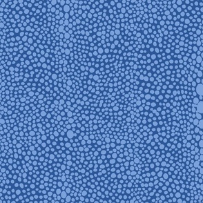 Large Shagreen in Blue Willow