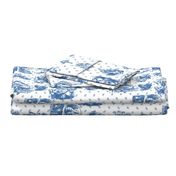 Alice toile blue and white