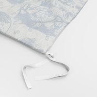 Alice toile blue and white