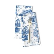 Alice toile blue and white