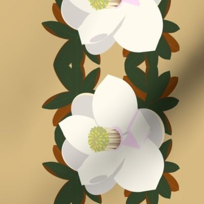 magnolia border-praline