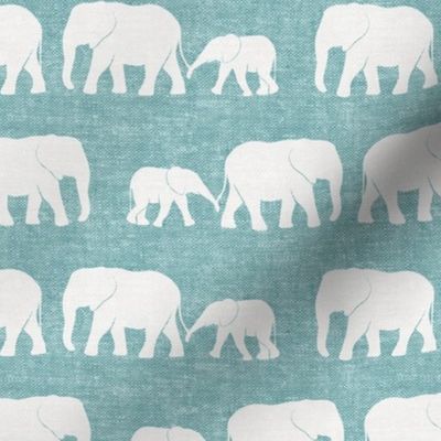 elephants march - adventure blue