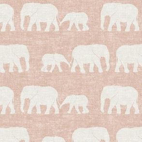 elephants march - blush