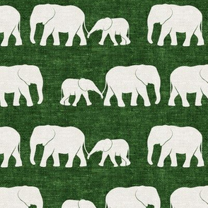 elephants march - green