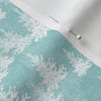 Christmas Pine Forest (ice blue) 