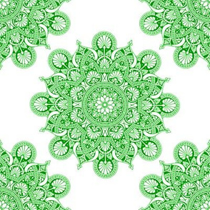 fortune mandala green