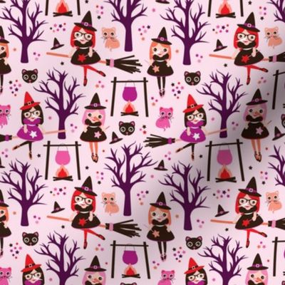 Magic potion and witch halloween pattern MEDIUM