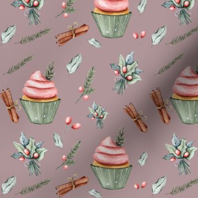 6" Festive Cupcakes // Del Rio