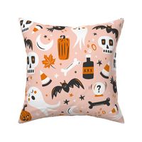 Halloween Haunting - Blush Pink Large Scale