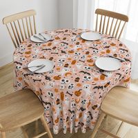 Halloween Haunting - Blush Pink Large Scale