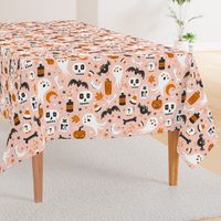 Halloween Haunting - Blush Pink Large Scale