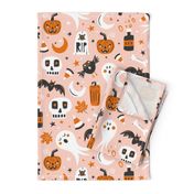 Halloween Haunting - Blush Pink Large Scale