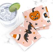 Halloween Haunting - Blush Pink Large Scale