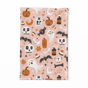 Halloween Haunting - Blush Pink Large Scale