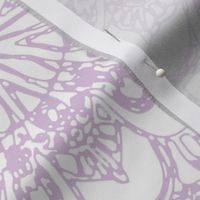 lavender medallion print suzani