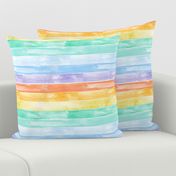 watercolor rainbow stripes C18BS