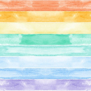 watercolor rainbow stripes C18BS