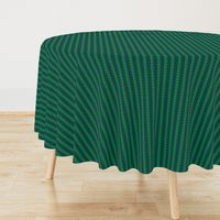 Christmas green knit stripes