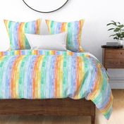 watercolor rainbow stripes C18BS (90)