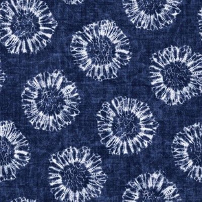 Shibori Floral Motif