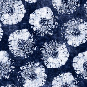 Shibori Floral Motif