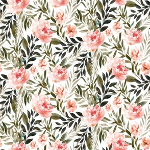 Small // Woodland Coral Florals