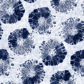 Shibori Floral Motif