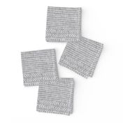 mud cloth stripes - mudcloth woven grey 