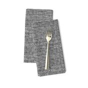 mud cloth stripes - mudcloth woven dark grey