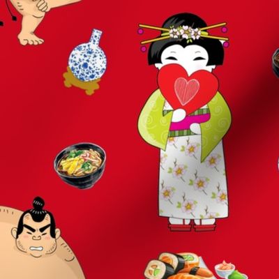 Geisha love Sumo