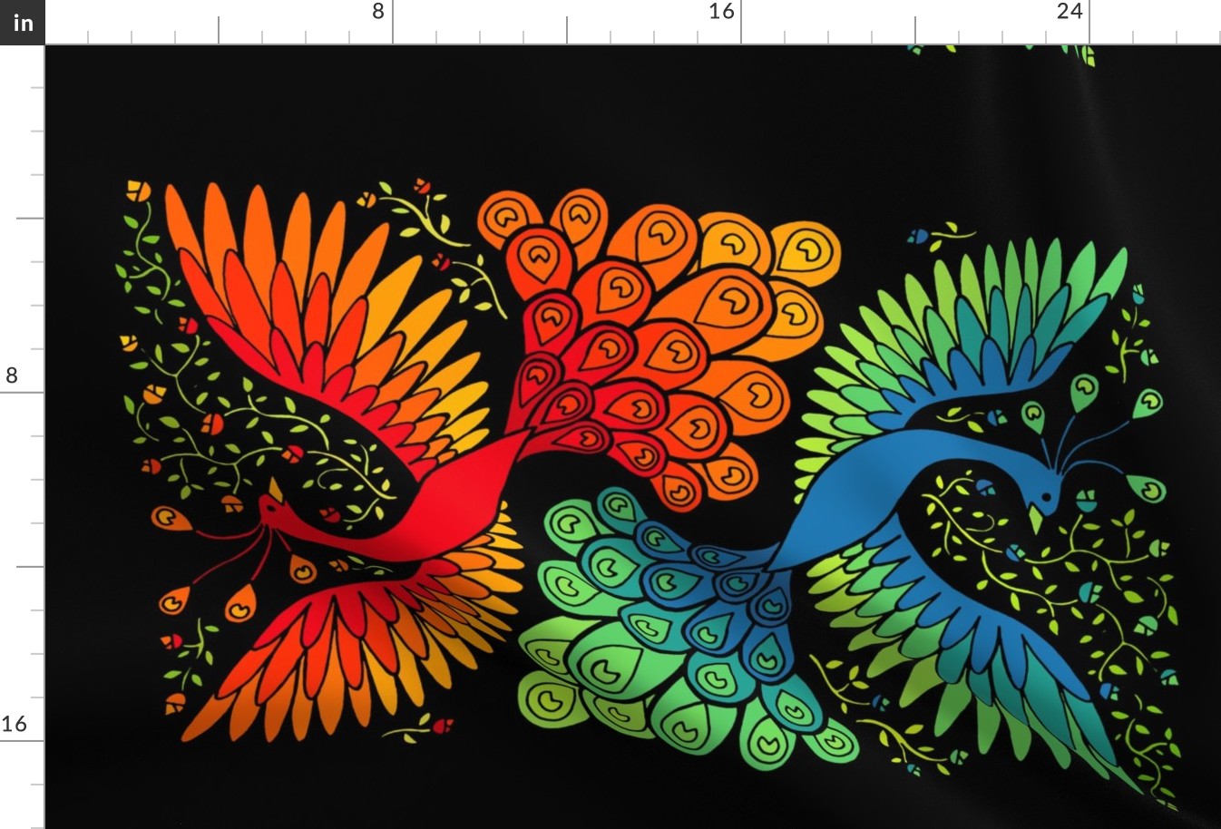 phoenix and peacock