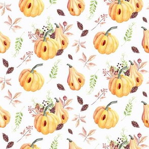 8" Divine Pumpkins // Lilac White