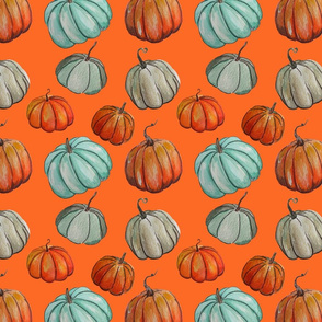 Autumn Pumpkin Patch // Orange