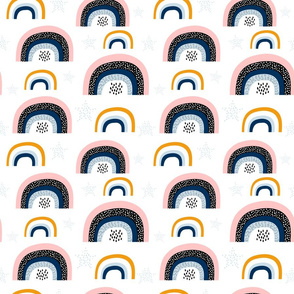 Creative rainbows pattern