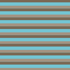 Secret garden stripes browns 092518