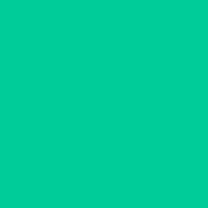 Caribbean Green Solid Coordinate Color