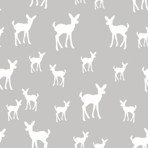 Deers in grey