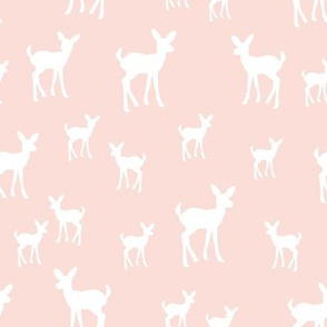 Deers on pink