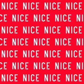 nice - red