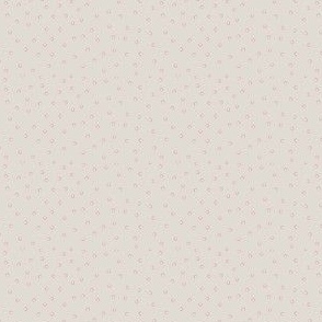 Painted Dots Scatter Wheat Pink